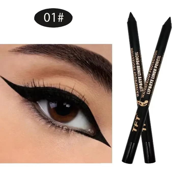 Crayon Eyeliner longue durée, Pigment coloré, imperméable, bleu, noir, blanc, stylo Gel, maquillage,