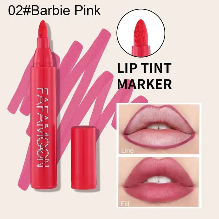 Rouge à lèvres, stylo marqueur de teinture, hydratant longue durée, imperméable, mat, brillant à lèv