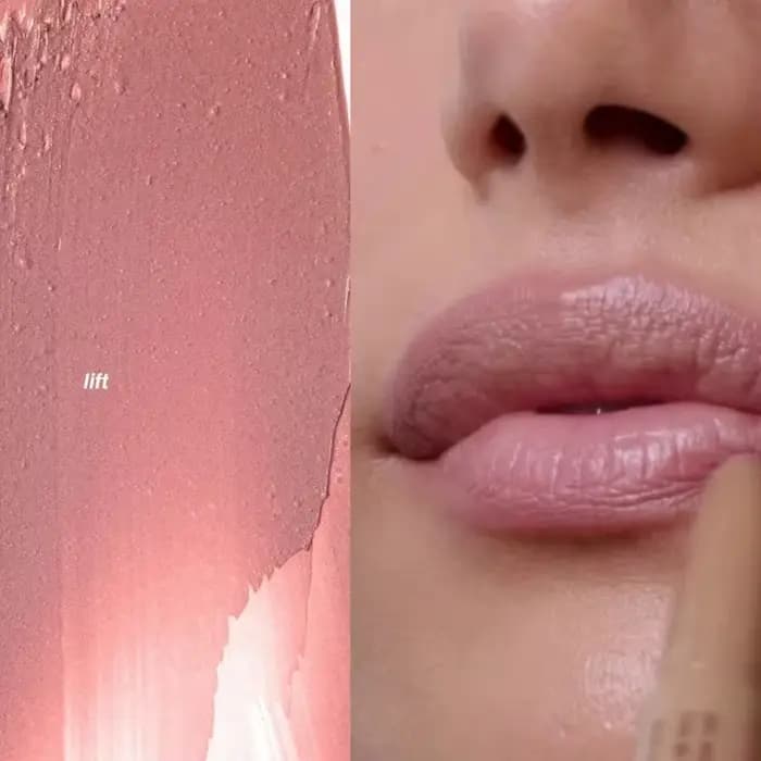 Crayon à lèvres hydratant longue durée effet peau naturelle, facile à appliquer, maquillage cosmétiq