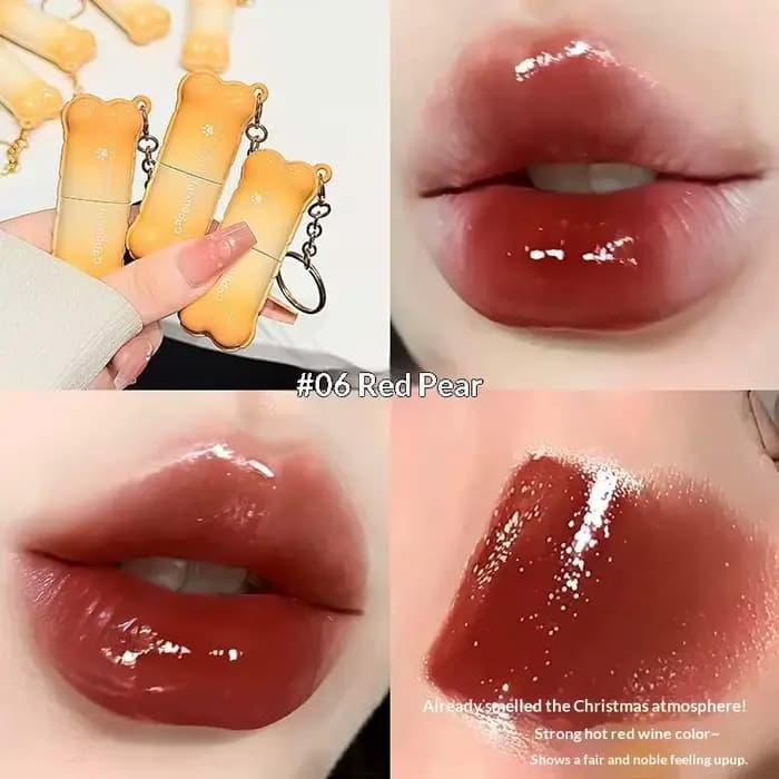 Cappuvini Cosmétiques pour les lèvres – Gloss hydratant effet miroir longue tenue, repulpant et wate