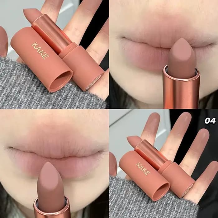 Rouge à lèvres mat en mousse, application douce et veloutée, non desséchant, imperméable, couleur in