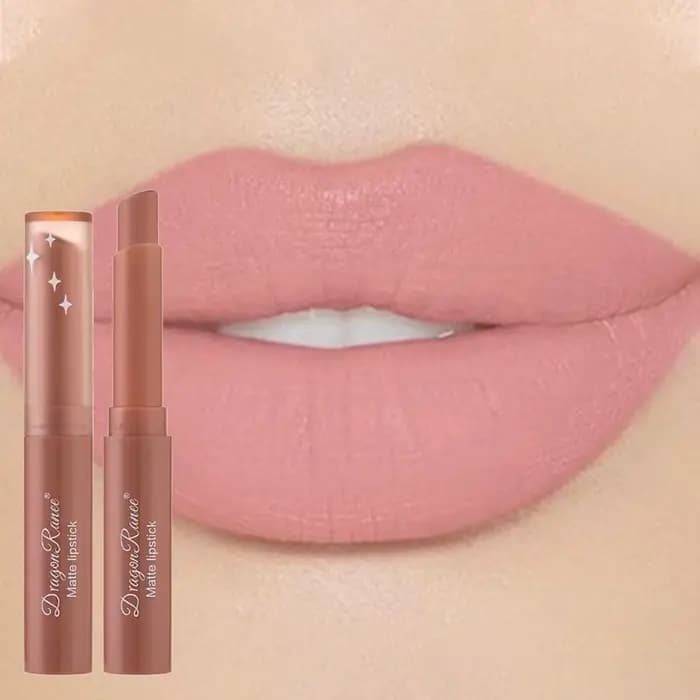 Rouge à lèvres mat nu, imperméable, ne se décolore pas, rouge à lèvres Sexy en velours pour femmes, 