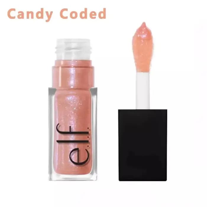 Gloss à lèvres ELF 8 couleurs, rouge à lèvres hydratant et nourrissant, exfoliant doux, brillant eff