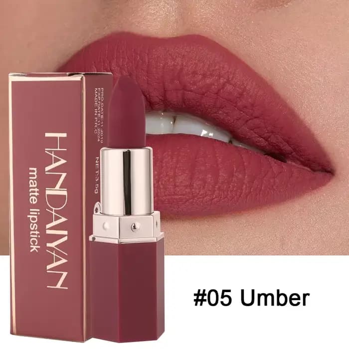 Rouge à lèvres mat 6 couleurs, brillant à lèvres, baume teinté, imperméable 24 heures, livraison gra