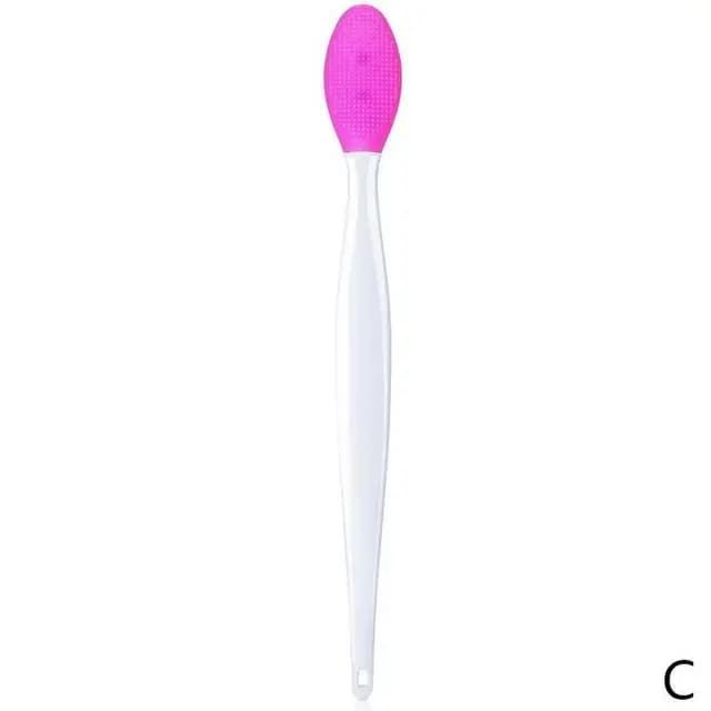 Brosse à lèvres en Silicone, 30 pièces, douce, Double face, exfoliante, nettoyage du visage, du nez,