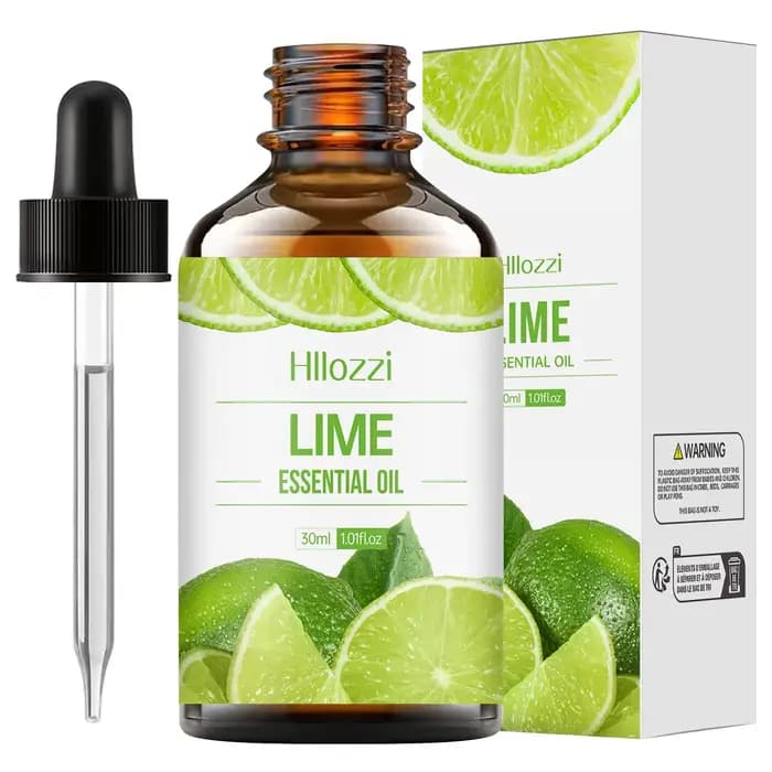 Huile essentielle de citron vert 30ml, huile essentielle de plante pure, utilisation multifonctionne