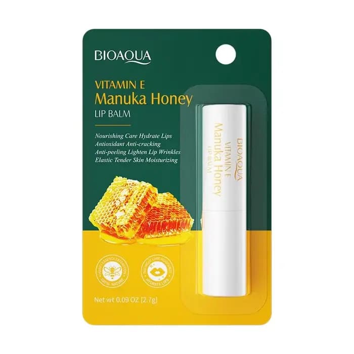 Baume à lèvres au miel et à la vitamine E, hydratant longue durée, Anti-fissuration, nourrissant, li