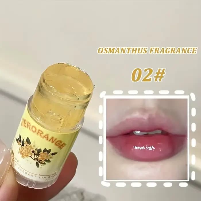 Baume à lèvres floral élégant Herorange, hydratant longue durée, non collant, anti-dessèchement, réd