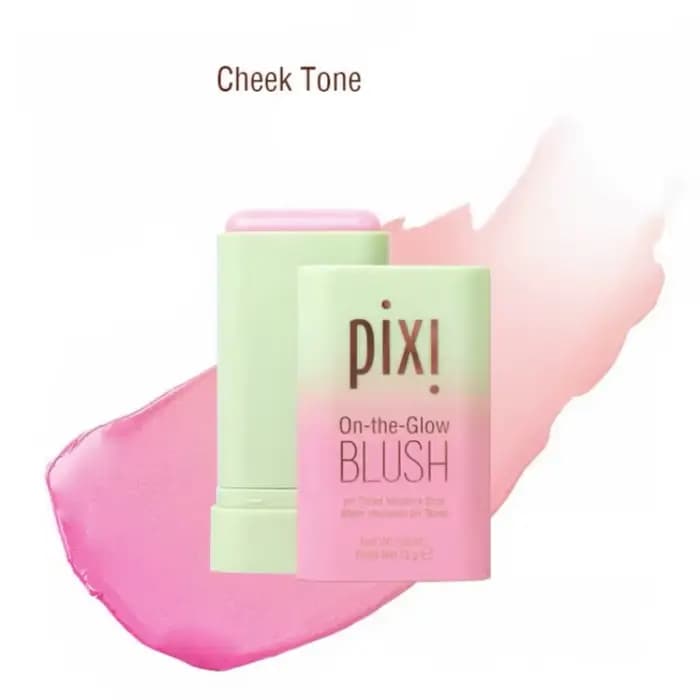 PIXI 3-en-1 Blush Stick Maquillage Couleur Waterproof Facile à Appliquer Rouge Crème Fard à Joues Fi