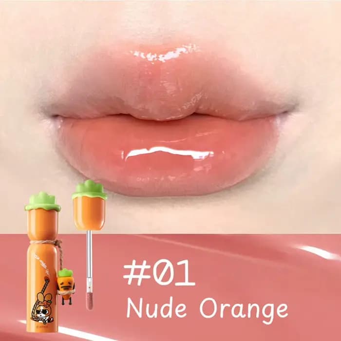 Little ONDINE ESSENCE VELVET LIP CREAM, texture hydratante et brillante, texture douce et mate, haut