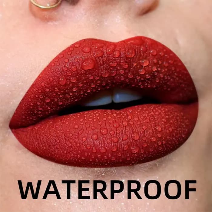 Rouge à lèvres Velvet Jules Gloss waterproof, 19 couleurs, liquide, nude, noir, maquillage, beauté, 