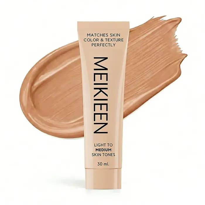 Fond de teint liquide original 30 ml Match Skin Color Foundation MEIKIEEN, texture changeante de cou