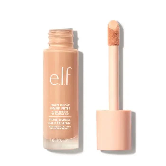 Filtre liquide ELF Halo Glow, fond de teint liquide, booster d'éclat pour un look soft focus, maquil