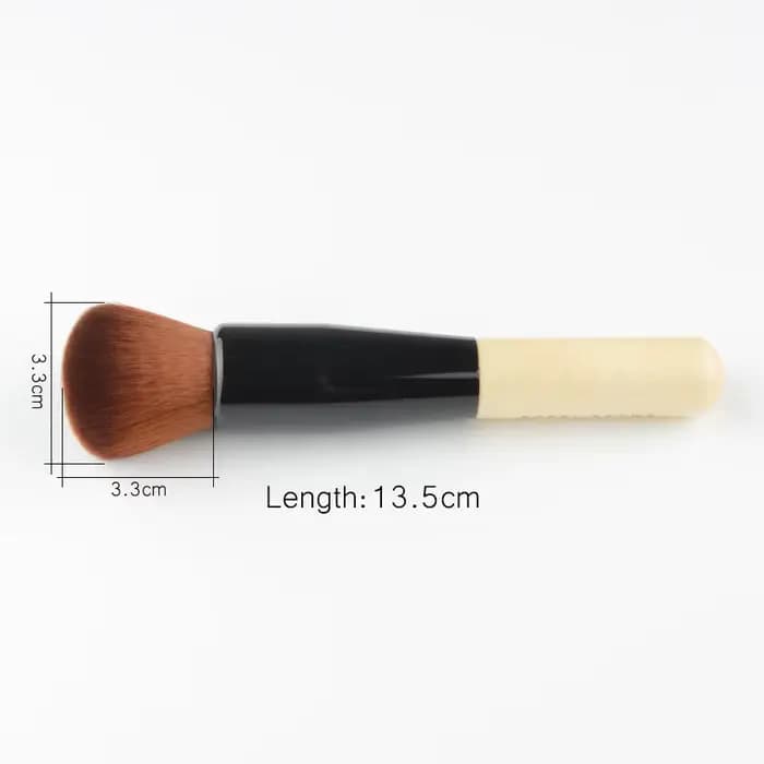 Pinceau de maquillage rond pour fond de teint, pinceau de polissage précis, pinceau pour fond de tei