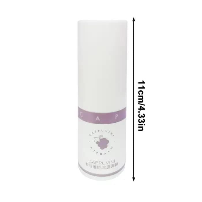 Cappuvini raisin rouge à lèvres bâton 8g hydratant nourrissant hydratant lèvres apaisantes et tendre