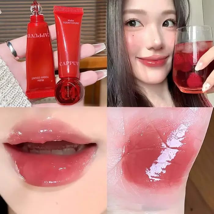 Gloss à lèvres multifonctionnel sexy pour soirée, fruité, léger, doux, repulpant, lissant, hydratant