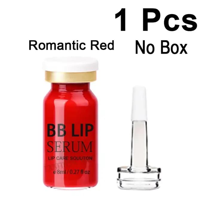 8ml BB lèvres Ampoule sérum démarreur ensemble Semi-Permanent BB brillant à lèvres teinté Pigment hy
