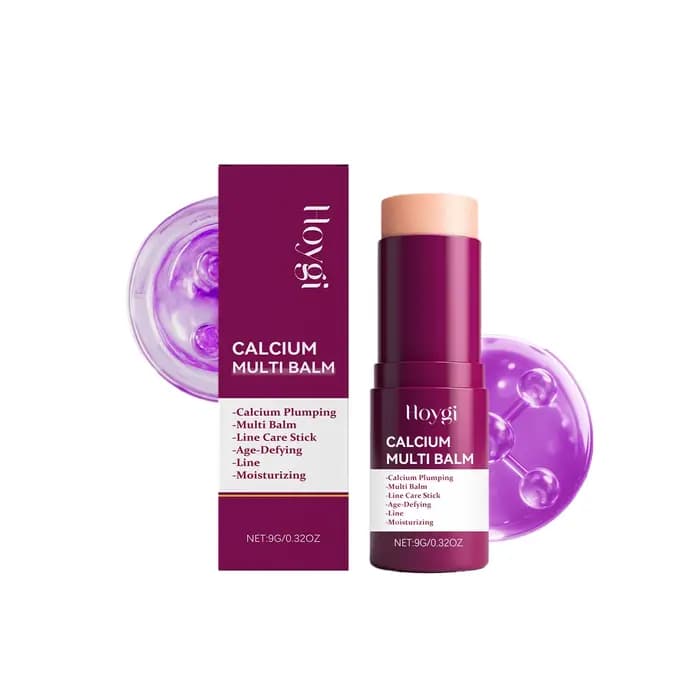 Baume Muti au Calcium, estompe les ridules, Imrpove, sécheresse, hydratant pour la peau, réduit la p