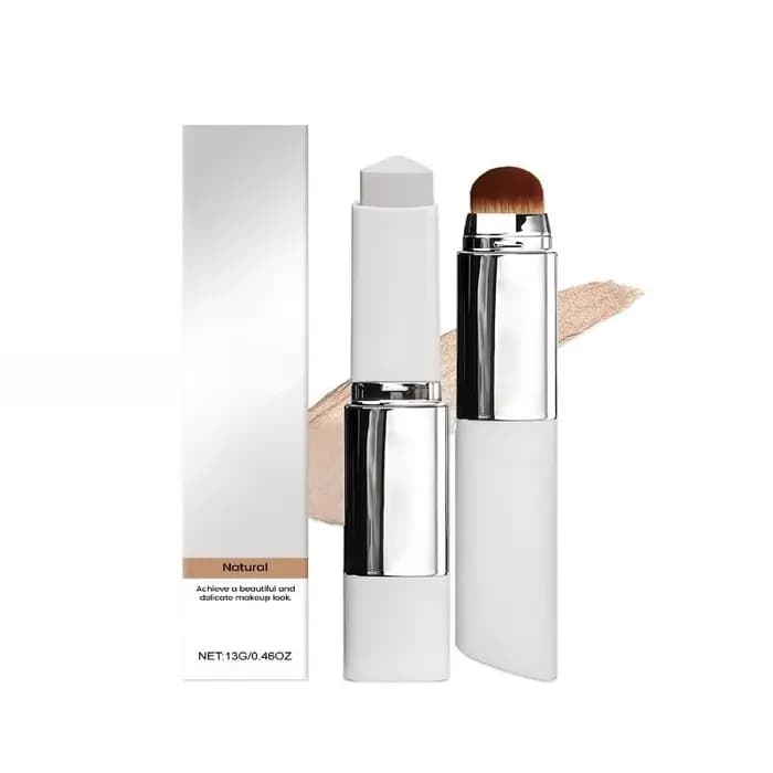 Bâton de fond de teint liquide 2 en 1, léger, hydratant, éclaircissant, changement de couleur pour t