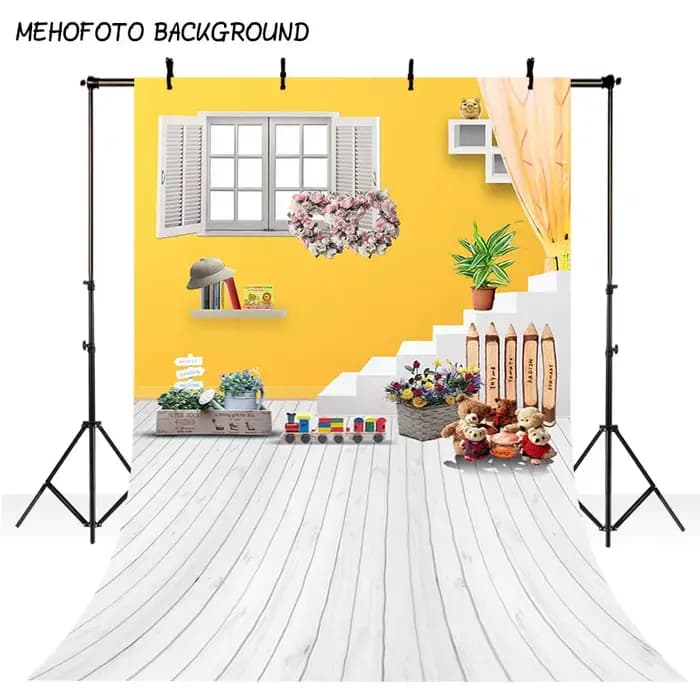 Arrière-plan pour photographie de Portrait d'enfants, arrière-plan pour Studio Photo, paysage nature