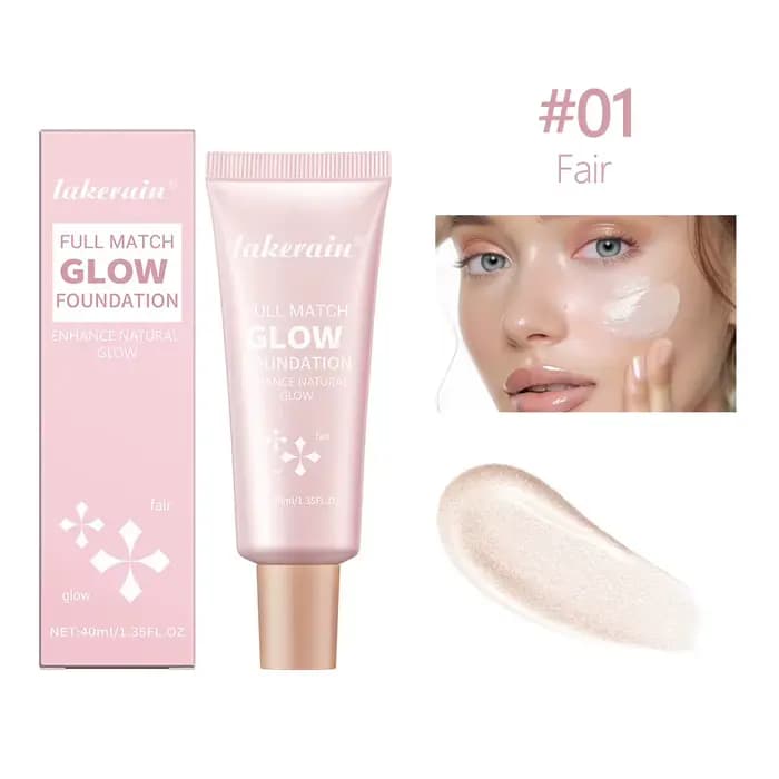 Fond de teint liquide hydratant, 4 couleurs, longue durée, base légère naturelle, illuminateur polyv
