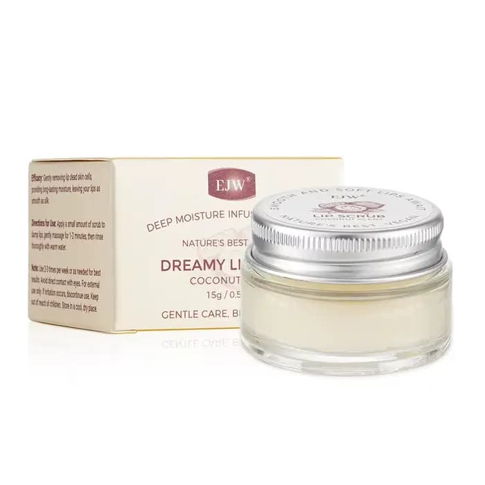 Gommage et soin réparateur pour les lèvres à la fraise, exfoliant et hydratant pour les lèvres gercé