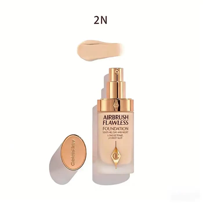 Charlotte Tilbury Fond de Teint Liquide, Fond de Teint en Coussin, Spray Fixateur, Poudre Compacte, 