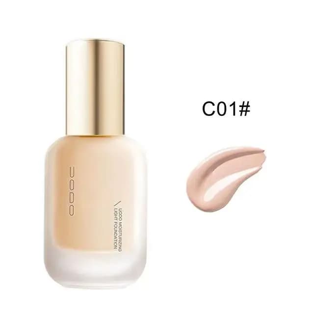 UODO – fond de teint liquide correcteur, BB crème longue durée, imperméable, minimisant les pores, d