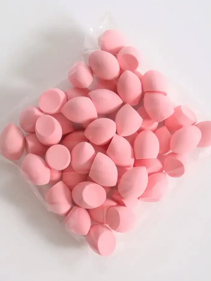 Mini bouffée de doigts, fond de teint cosmétique, éponge cosmétique, mélangeur de maquillage, adapté