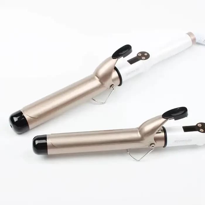 Fer à boucler électrique professionnel en céramique avec LED, fer à friser, boucleur, lisseur, outil
