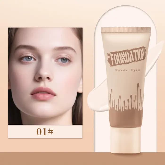 Fond de teint correcteur matifiant hydratant, crème de contouring, fond de teint couvrant à pleine c