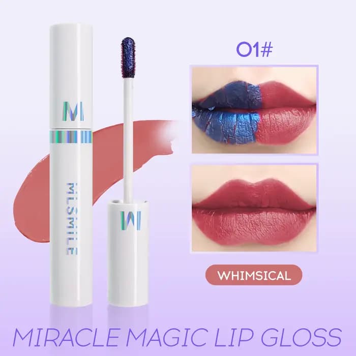MLSMILE – produits de maquillage de fête pour femmes, brillant à lèvres durable, brillant Cosplay, r