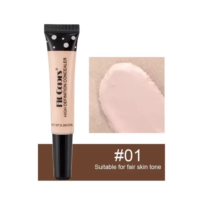 Correcteur de couleurs adaptées, fond de teint liquide hydratant Flexible, 8 couleurs, couvrant les 