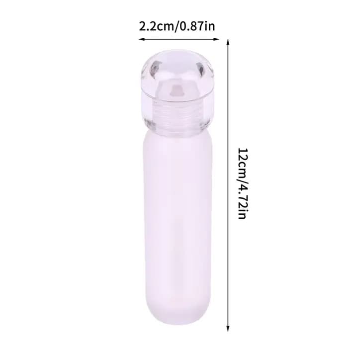 Mini bouteilles de baume à lèvres rechargeables, conteneurs de rouge à lèvres pour voyage, femmes et