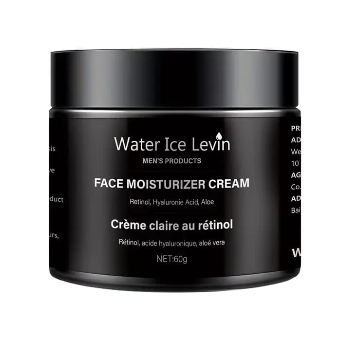 Crème hydratante pour le visage contenant des ingrédients naturels purs, hydrate et lisse efficaceme