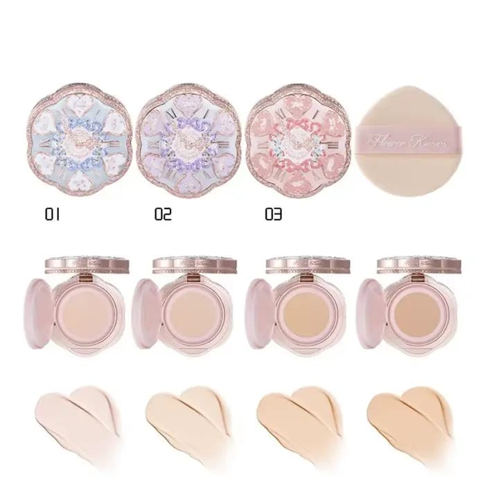 Flower Knows Garden Collection Crème à lèvres Blush Air Cushion CC Crème Fond de teint liquide Parfu
