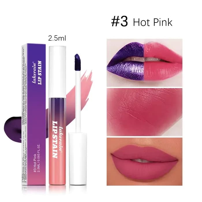 Encre à lèvres pour lèvres, encre longue durée, colorant labial, rouge à lèvres rose, imperméable, p