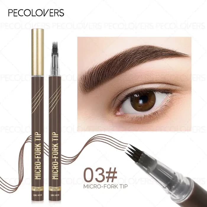 1PC [Crayon à sourcils] Crayon à sourcils imperméable et résistant à la transpiration - Longue tenue