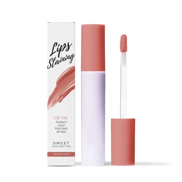 Lèvres colorant miroir huile pour les lèvres brillant longue durée hydratant imperméable antiadhésif