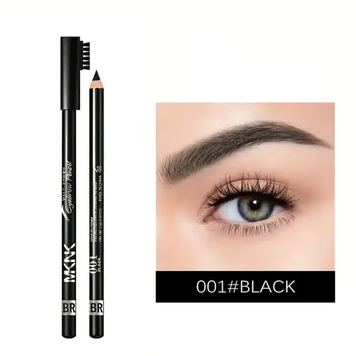 Crayon à sourcils 2 en 1 avec brosse, Eyeliner résistant à la sueur, stylo de maquillage, outil prof
