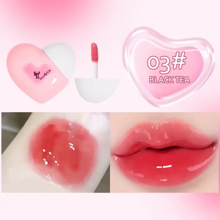 Gloss à lèvres effet miroir, délicat et lisse, non collant, doux et non irritant, créant un effet ma