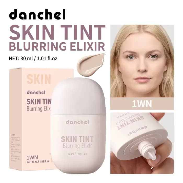 Elixir Teintant Effet Flou : Cache les Pores, Atténue les Ridules, Unifie le Teint – Tenue 12h, Fini
