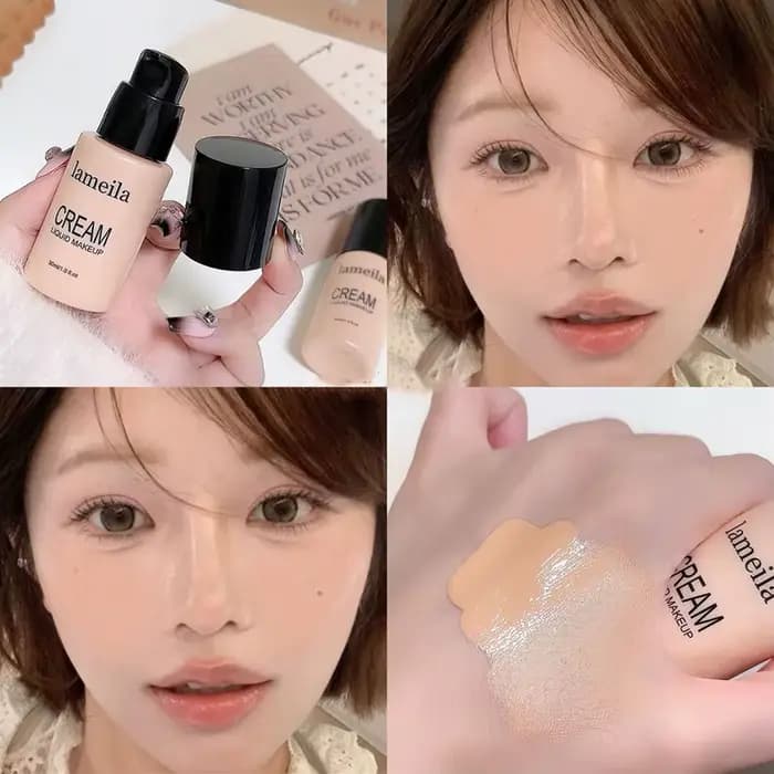Fond de teint liquide mat 4 couleurs, correcteur efficace, hydratant, maquillage longue durée, cosmé