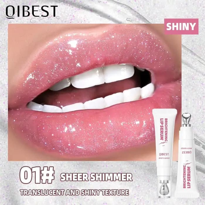 QIBEST Lotion hydratante pour les lèvres, gloss volumateur pour les lèvres, maquillage pour femmes, 