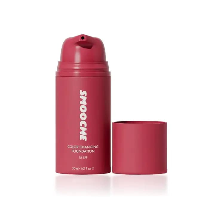 Fond de teint liquide changeant de couleur, léger et hydratant, pour un teint uniforme, longue tenue