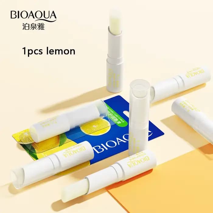 Baume à lèvres à l'aloe vera et à la fraise, ne se décolore pas facilement, rouge à lèvres pêche, hy