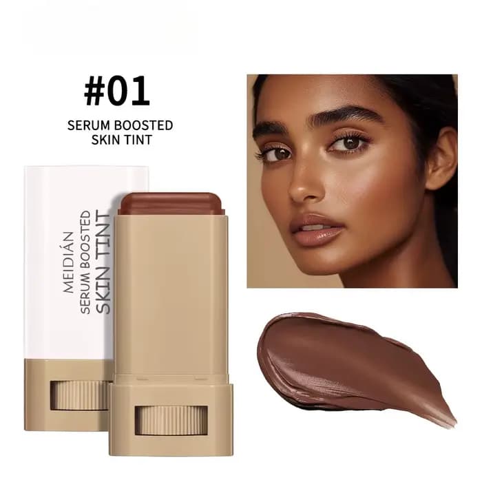 Bâton de crème de fond de teint teinté, imperméable, durable, contrôle de l'huile, maquillage d'acné
