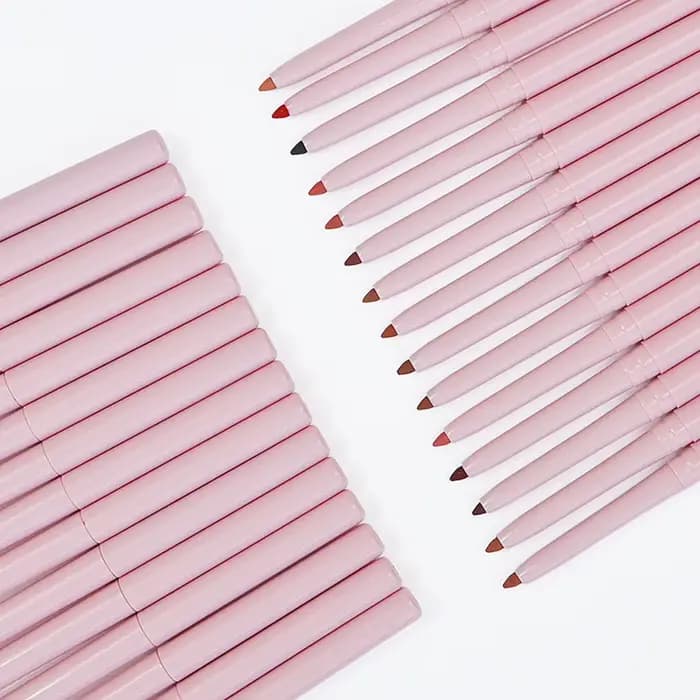 Rouge à Lèvres Personnalisé en Vrac, Marque Privée, Rose GT, Vegan, Imperméable, Rotatif, Multifonct