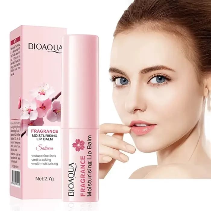 BIOAQUA Sakura rouge à lèvres hydratant baume à lèvres nourrissant repulpant Anti fissuration lèvres