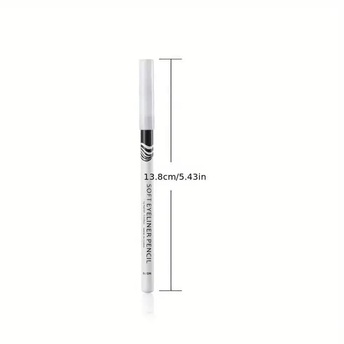 Crayon Eyeliner Blanc à vaccage Rapide, Longue Durée, Stylo Eyeliner Vert Mince, Imperméable, Maquil